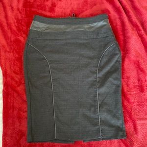 Gray skirt in good condition. Cute with a blouse and heels